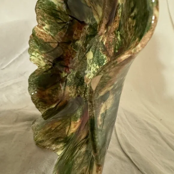 Vintage Jamieson's Capistrano California Pottery Leaf Shaped Candy Dish - Picture 5 of 9